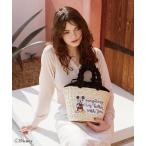 ショッピングカゴバッグ Mickey Mouse／フリルハンドルカゴバッグ