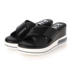 kitson キラキラ クロスベルト 厚底サンダル