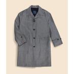 ショッピングダンガリー ウール/リネン ダンガリー ステンカラーコート