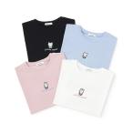 ショッピングlovetoxic 【GOODPRICE】【綿100％】フロントキャラ刺しゅうTシャツ