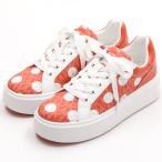 ROMEY ポルカドット シグネチャー ロゴ プラットフォーム スニーカー