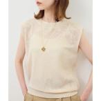 レーシーフレンチサマーニット