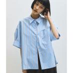 ショッピングサステナブル商品 【サステナブル】バウンスカフステントラインシャツ