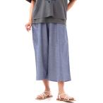 ショッピングダンガリー コットンダンガリーワイドパンツ