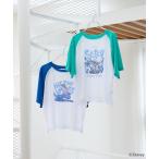 ショッピングスティッチ スティッチ／シアー半袖ラグランTシャツ