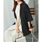 パウダーデシン５分袖シャツ