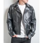 PADDINGTON(パディントン)ラムレザー ダブルライダースジャケット