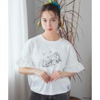 スティッチ／フリルドッキングTEE