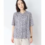 オーガニックコットンプリントブラウス