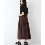 ショッピングローン ◆コットンローンギャザースカート