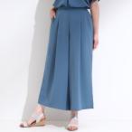 ショッピングスカーチョ 【S-LLセットアップ可ひんやり】下半身カバーにも タックスカーチョ