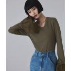 ショッピングカフス カフスフレアーリブプルオーバー