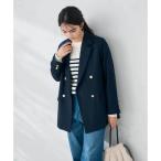 ショッピング宝島 【ストレッチ/雑誌InRed(宝島社)11月号掲載】ダブルブレストジャケット