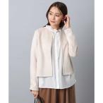 ショッピングスウェード ＜追加＞【洗える】フェイクスウェードショートブルゾン