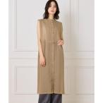 ショッピングノースリーブ ボザムデザインノースリーブシャツドレス