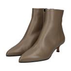 Fabio Rusconi◆4.5cmヒール◆ポインテッドトウプレーンショートブーツ