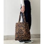 ヒョウ柄トートバッグ