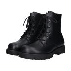 25秋冬新作◆PARADIS COULEUR◆3.5cmヒール◆オブリークトウ撥水レースアップブーツ