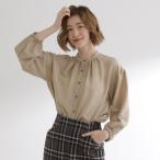 ショッピングひんやり 【ひんやり洗える】シアースタンドネックシャツブルゾン