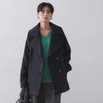  кашемир Blend шерсть средний бушлат 