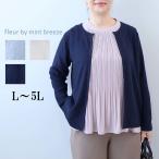 ショッピングスパンコール 【大きいサイズ】マイクロスパンコールニットカーディガン