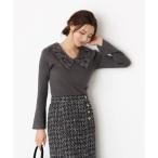 レース襟付きニット 25AW