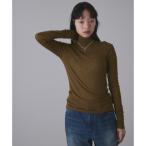 ショッピングタートルネック ウォッシャブルウールタートルネックカットオフプルオーバー