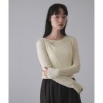 ショッピングサステナブル商品 【サステナブル】タンクレイヤードトップス