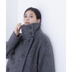 ショッピングスタンド スタンドネックシャギーミディコート