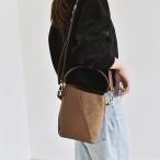 quaranciel: 2way コンビ バケツ ショルダーバッグ × フェイクファー 巾着