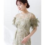 ショッピングスパンコール スパンコールレース刺繍ドレス