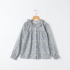 SHIPS KIDS_140〜150cm / リバティ フリルカラー ブラウス