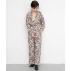 ショッピングジャンプスーツ townプリントジャンプスーツ∴