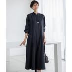 【洗える】TWビエラ シャツワンピース