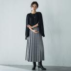 ショッピングコンビ アシンメトリーコンビプリーツスカート