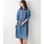 EDWIN 6.5オンス デニムシャツワンピース