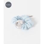 heyep　M Metal Ball Silk Scrunchie