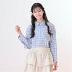 クロップド丈フリルシャツ