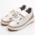 厚底リボンシューレーススニーカー