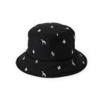 ショッピングモノグラム 【ADABAT NAVY】エンブロイダリーモノグラムハット