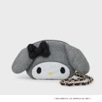 【マイメロディ】たれ耳フェイス型2WAYキラキラミニショルダー