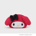 ショッピングマイメロディ 【マイメロディ】たれ耳フェイス型キラキラシェルポーチ