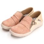 ショッピング新作 【25秋冬新作】〔軽量〕moz マルチカラー ベルト付きスリッポン