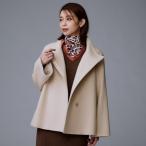 【着回しが効くオンオフアウター】ウールショートコート