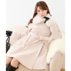 ∞マルチwayフェイクファーカラーフレアコート