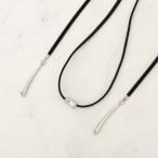 スウェード調メタルチョーカー