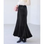 ベロアナロースカート