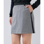 ガンクラブチェックAラインスカート