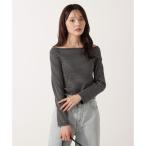 ＜ハンドウォッシャブル＞オフショルカットソー