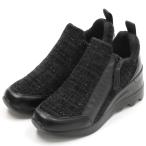 MUUMファスナーウエッジソールスニーカー